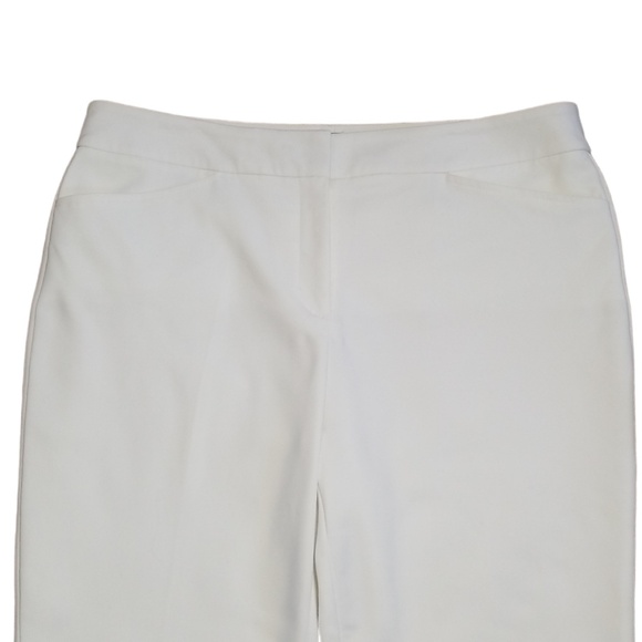 Chico’s White‎ Fabulously Slimming Capri Pants Sz. 10 (1.5 Chico's Sizing) - Picture 2 of 11